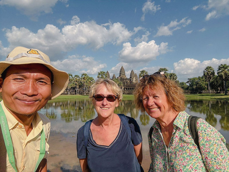 Un souvenir de la photo de vant Angkor Wat